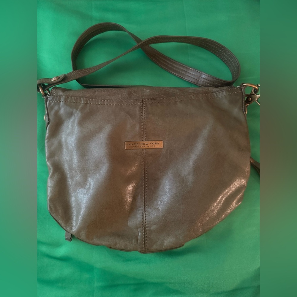 Marc Andrew Olive Shoulder Bag